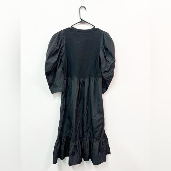 Sea New York Women’s Nadia Taffeta Combo Dress Black Sz M - Picture 6 of 6